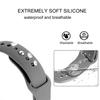 20mm Universal Waterproof Silicone Watch Strap Sport Watchband Bracelet Replacement for SAMSUNG Galaxy Watch 3 41mm/Active 2 42mm
