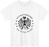 Hosen Bis Zum Bitteren Skeleton Eagle T-Shirt Alternative Top Streetwear Allemand