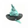 Pleated Halloween Party Butterfly Witch Durable Wizard Cap 12 Butterflies Witch Hat  Masquerade
