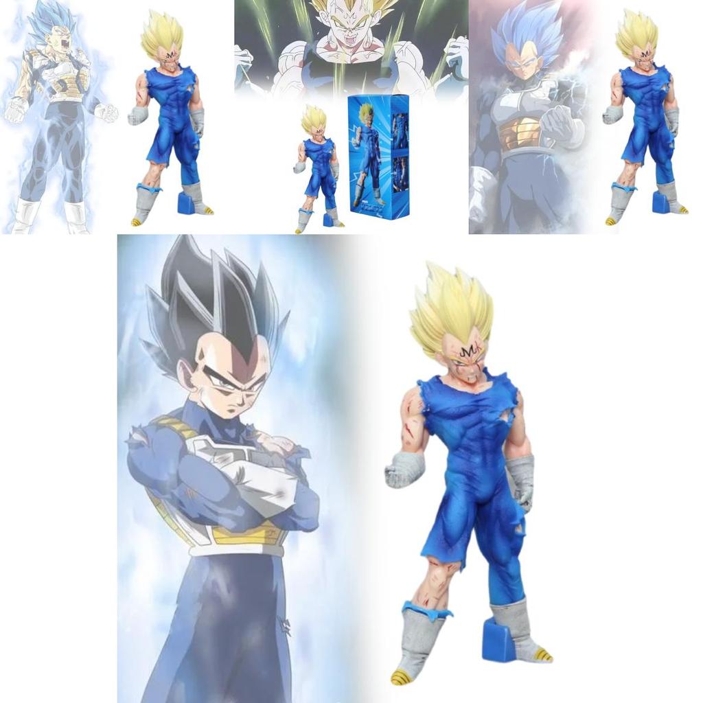 Colorful Dragon Ball Z Vegeta Action Figure Beautiful Saiyan Prince Collectible With Box