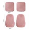 Fuzzy Car Seat Covers Set Fur Front Rear Car Seat Cushion Faux Fur Universal Wool Car Seat Cover Winter Warm Plush Soft Sheepski