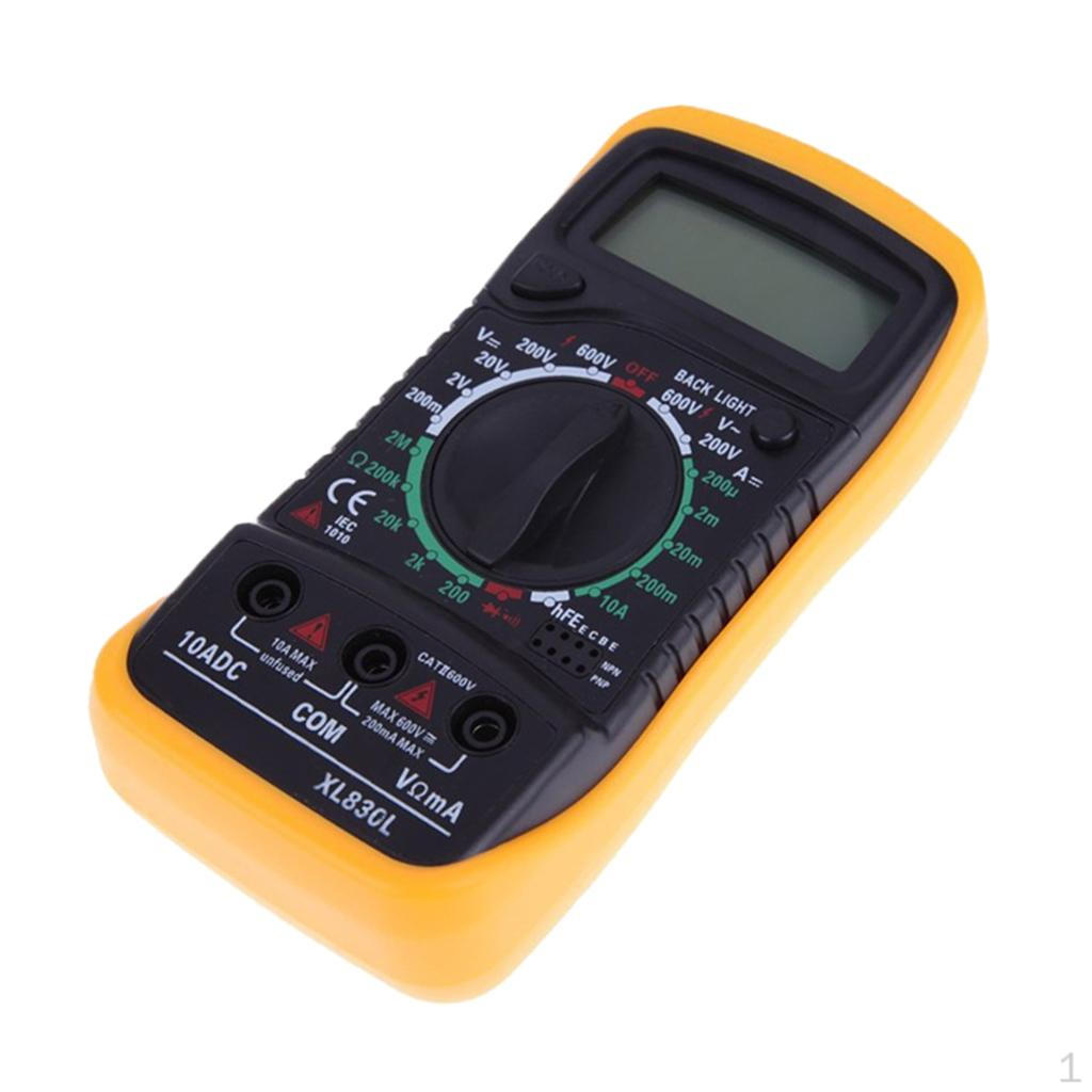 

Цифровой мультиметр XL830L Омметр Амперметр напряжения Устройство проверки цепи