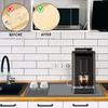 Silicone Coffee Mat with Raised Edges Nonslip Coffee Bar Mat Flexible Coffee Machine Mat Dishwasher Safe Coffee Counter Mat