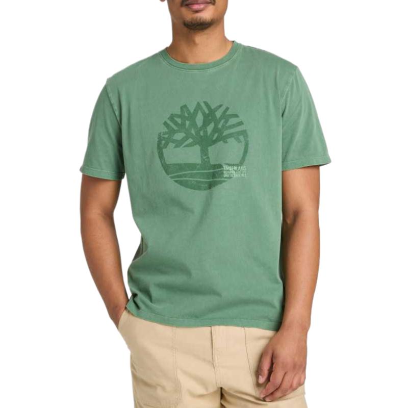 Timberland Merrymack River Short Sleeve Crew Neck Solid T-Shirt Men tops TB0A42RFA6Z1 S