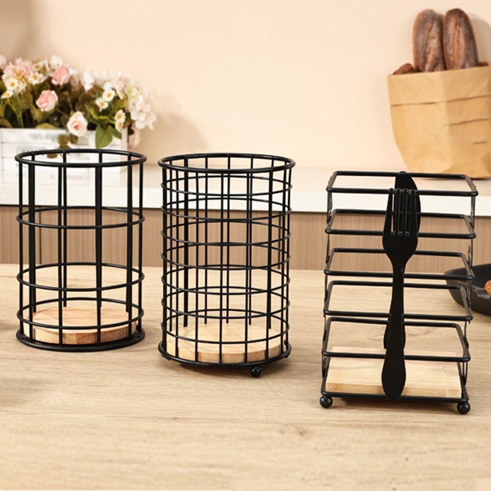 Waterproof Makeup Brush Holder Durable Chopsticks Drainer Basket  Bathroom Accessories
