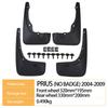 Compatible Mudguard for 2004-2009 Toyota Prius (No Badge, Without Bumper)