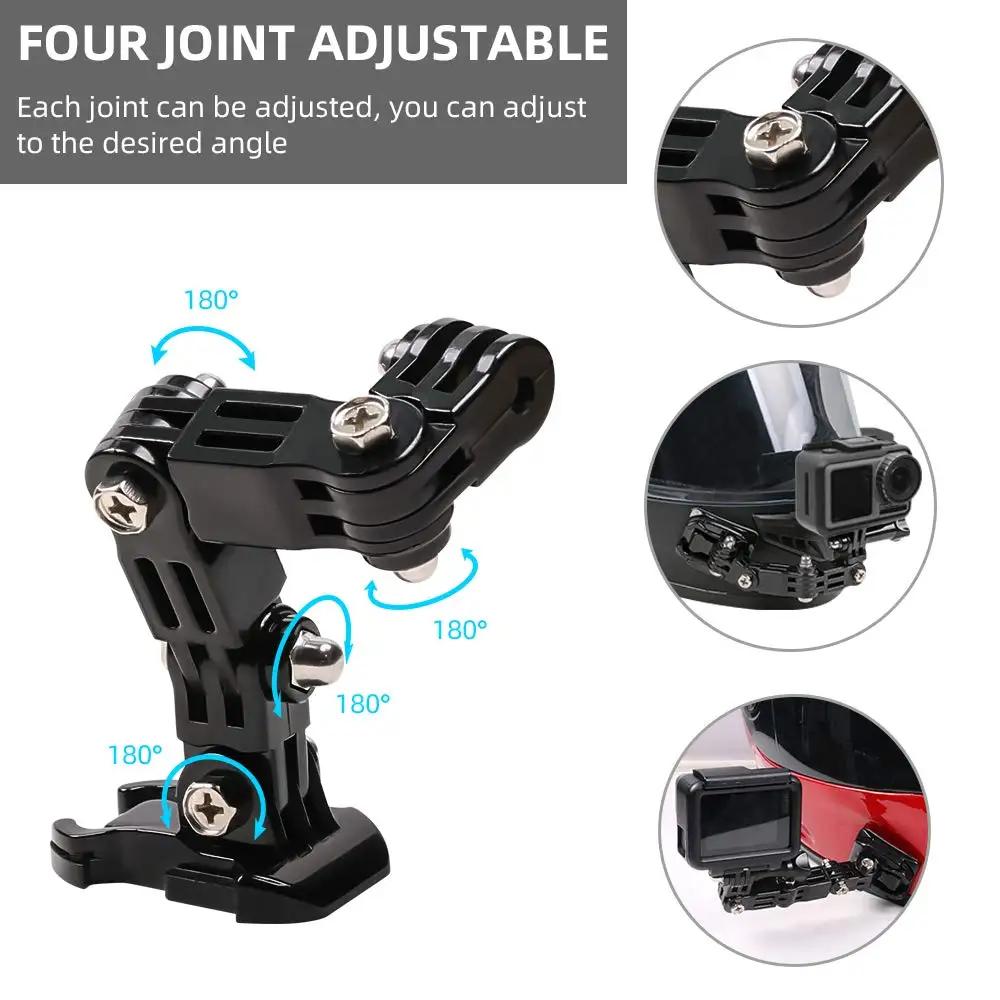 Sports Camera Accessory Kit For Gopro12 11 10 10 9 Insta360 X3 X4 SJCAM For Shooting Recording Video Universal Adjustable Mount