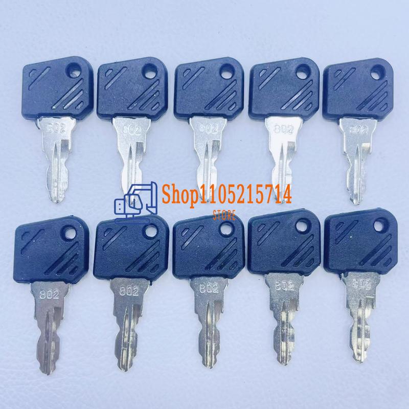 5/10 Pcs 802 Ignition Keys Fit for Linde Forklift E16 L12