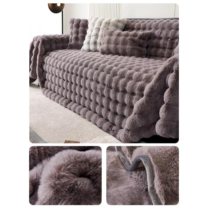 Чехол для дивана с плюшем в виде кролика — фото 10