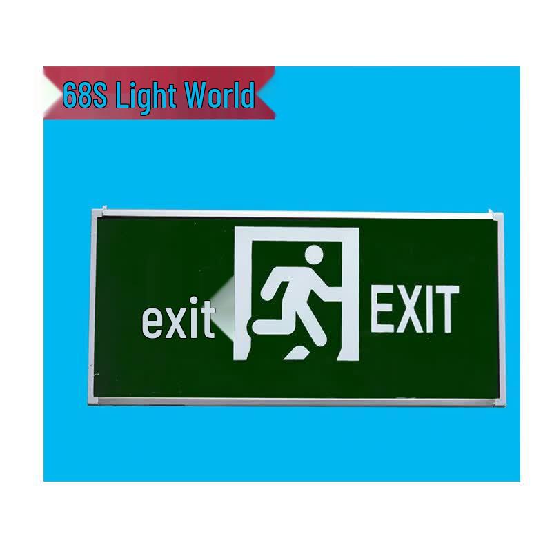 LED Emergency Exit Sign Light