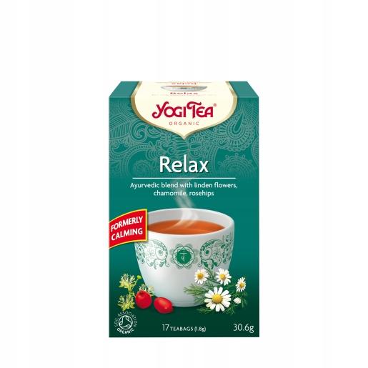RELAX ORGANIC TEA (17 x 1.8 g) 30.6 g - YOGI TEA