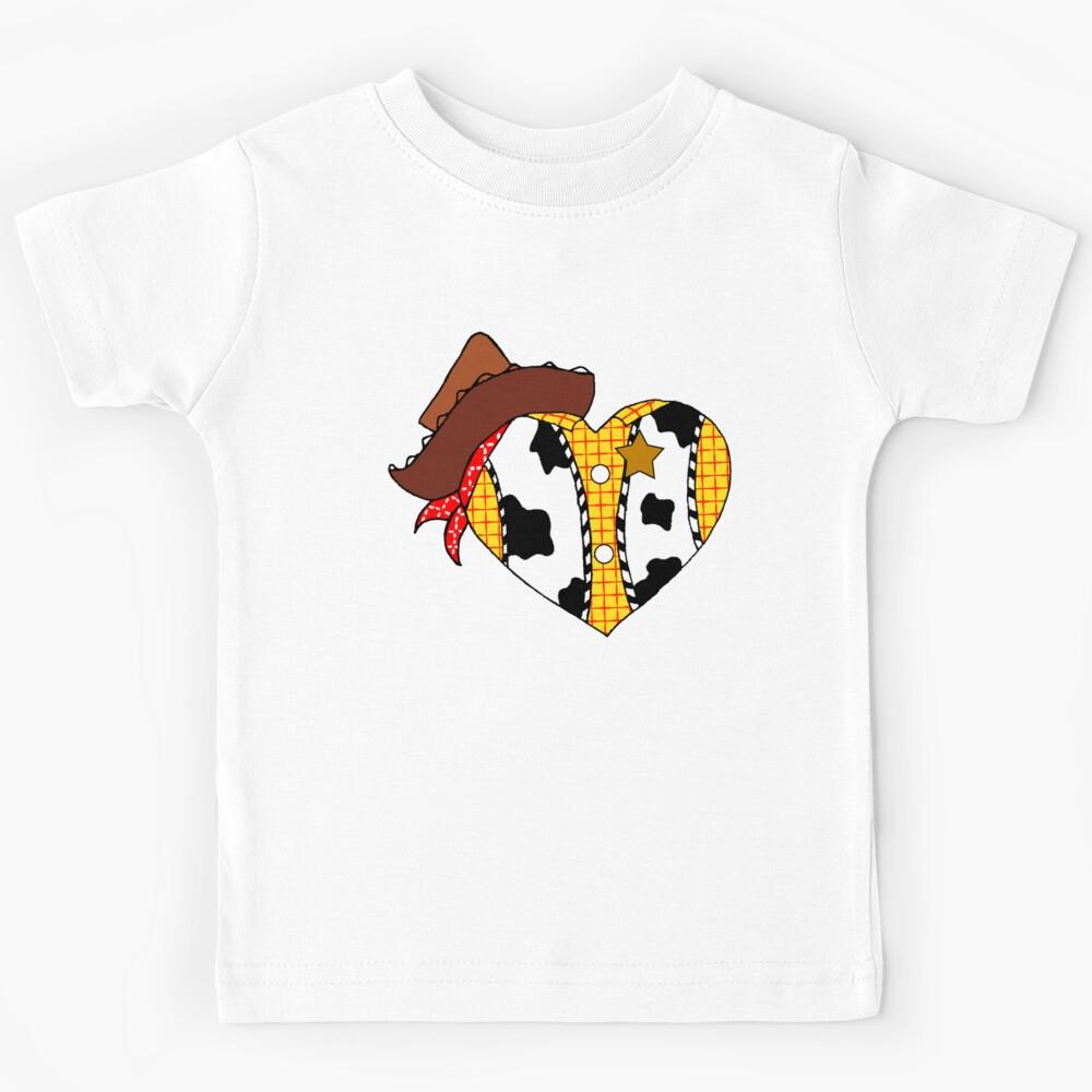 A Woody Heart and Buzz Toys Toy Kids T-Shirt 150