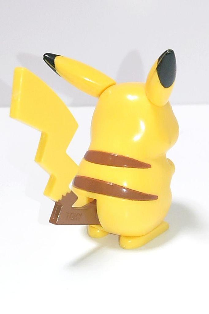 [USED] Pokémon Plastic Model Pikachu Figure CD Aim To Be a Pokémon Master