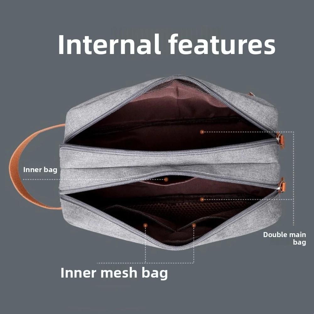 Cosmetic Storage Men Wash Bag Oxford Cloth Makeup Bag Simple Fashion Travel Storage Bag  Toiletries