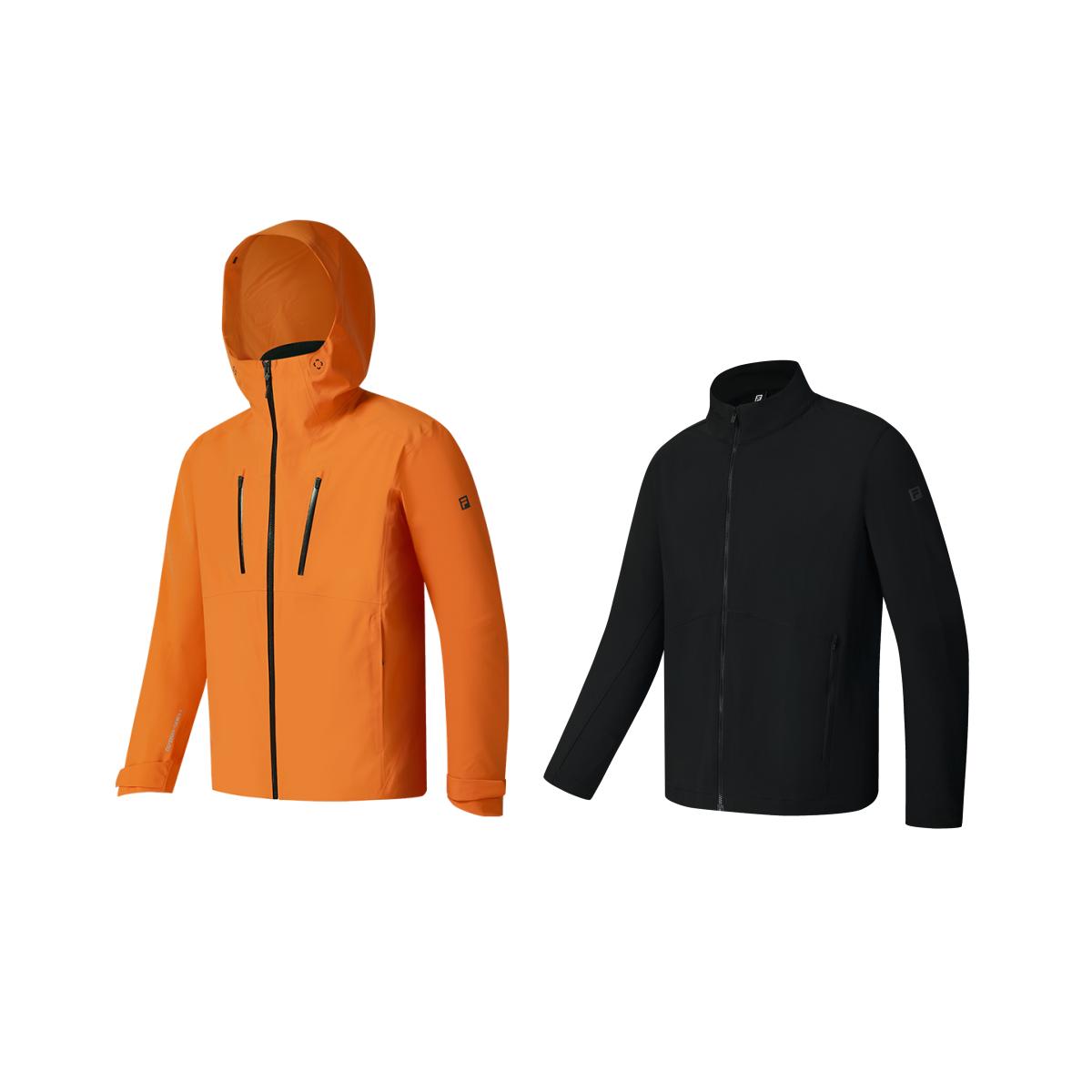 

New FILA EXPLORER Windproof Thermal Windbreaker Jacket Men s A11M537717F-OR XXL