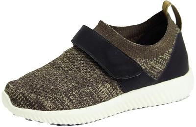 Marianne SaiSai Stretch-Strick Medizinische Sneaker, Braun, Größen 27,0 cm-27,5 cm, 4E