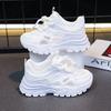 Kids Spring Summer Breathable Mesh Daddy Shoes Boys Girls Lightweight Casual Running Sneakers