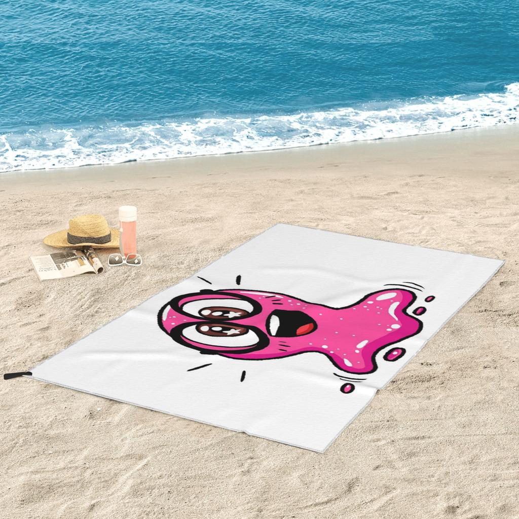 Super Slick Slime Sam Beach Towel Soft Microfiber Quick Dry Absorbent Quick Towels For Bath