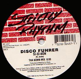 

12-дюймовая пластинка DISCO FUHRER - Si-Si-Bon SR12457 Strictly Rhythm 1996 US Танцевальная и Электронная Б/У