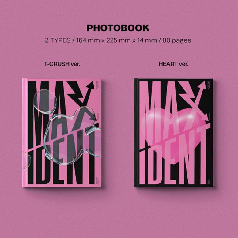 Stray Kids Mini Albüm MAXIDENT (T-CRUSH / HEART ver.)