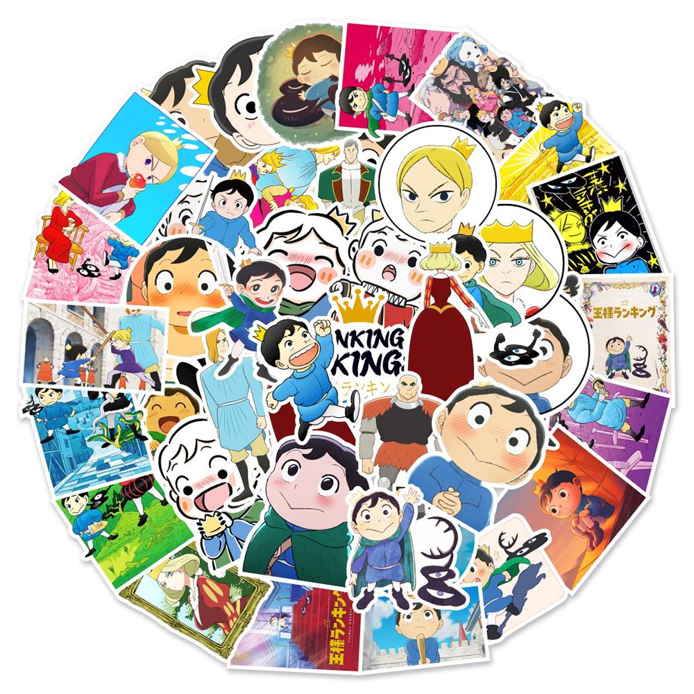 50 Animations Graffiti Stickers Car Mobile Phone Computer Water Cup Decoration Stickers Waterproof