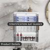 Dustproof Cosmetic Storage Cabinet Simple Storage Rack New Organizer Box