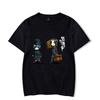 New Anime Black Butler Sebastian Michaelis Ciel Phantomhive Cartoon Print Short Sleeves Jesus Round Neck Men Woman T-Shirt