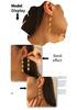 18k Gold-Plated Geometric Tassel Earrings for Women - Light Luxury, Versatile Design, Copper