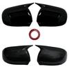 2PCS Side Rearview Mirror Cover Trim Fit for Mitsubishi Outlander Sport ASX With Turning Lights 2013 2014 2015 2016 2017 2018