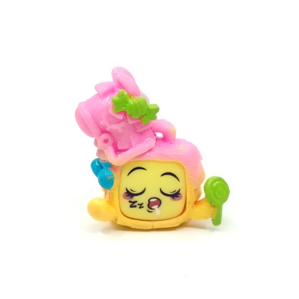 1pcs Original Moji Pops Collection Toys Adventure Series 1-3 Swap Faced Solf Mini Figures Kawai Toy For Girls Christmas Gift