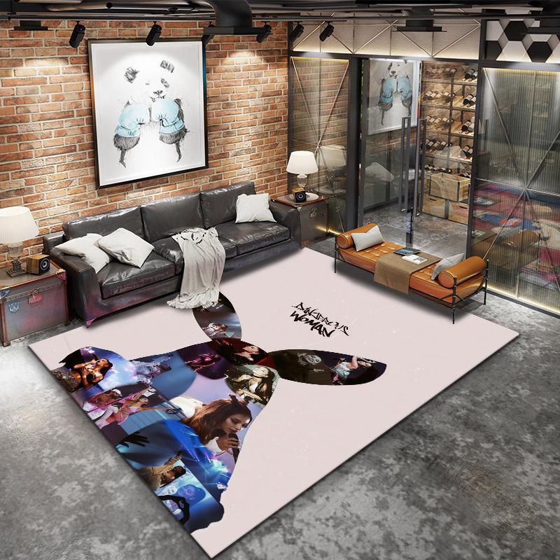 Ariana Grande Carpet Rug for Living Room Bedroom Home Sofa Decoration,Kids play Nonslip Floor Mat