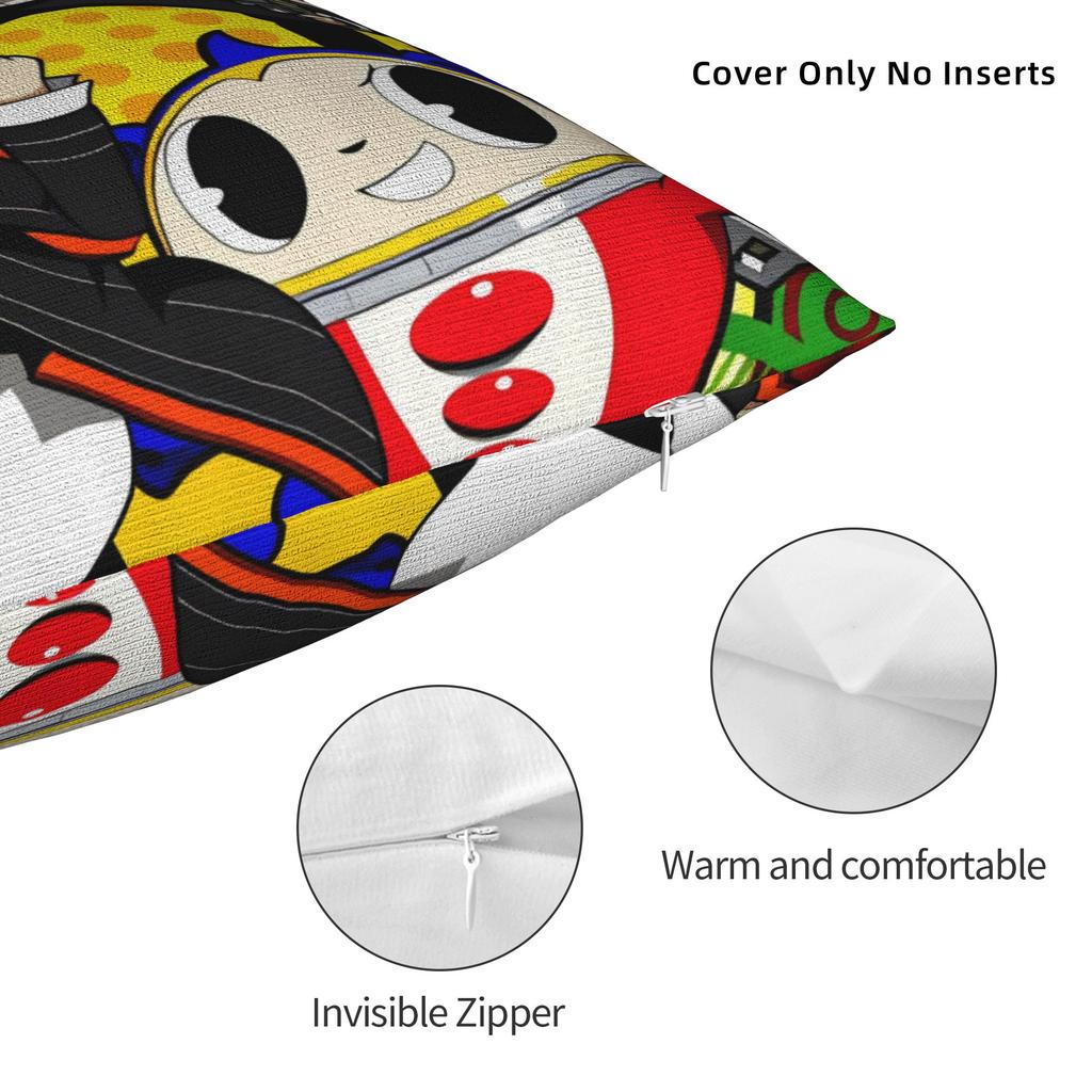 Pillow Case Atlus P-Personas 2 Fanart Print Pillow Cover For Office Car Home Decor Morden Pillowcases