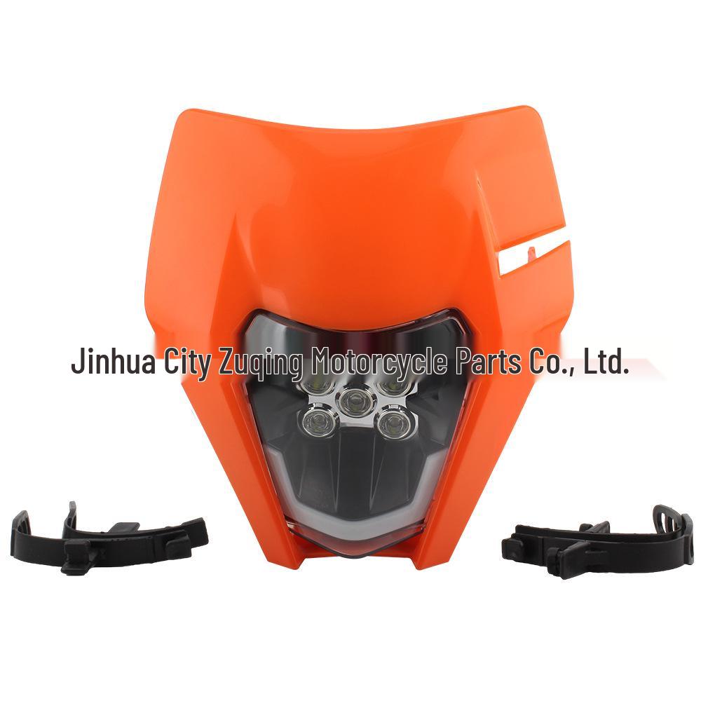 KTM Off-Road Motorcycle LED Headlight Assembly with 5 LEDs for Night Riding