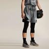 Li Ning Wade Series Letter Splicing Mid-Rise Drawstring Straight-Leg Sports Shorts Men Shorts Shadow-Gray AAPU063-1