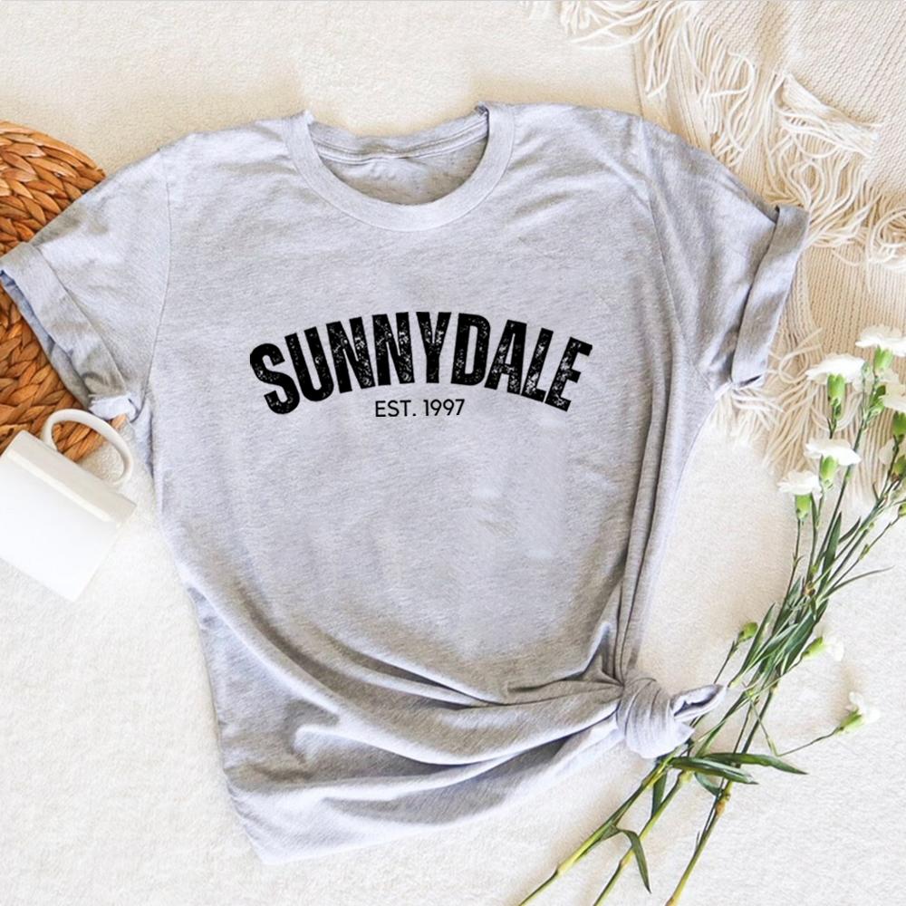 The Vampire Slayer T-shirt Sunnydale Graphic T Shirts Buffy Shirts Gift for Buffy Fan Unisex Short Sleeve Tops