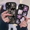 Flower Phone Case For iPhone 11 15 13 14 Pro Max 12 X XR XS 7 8 Plus 6S SE  15promax Silicone TPU Shockproof Cover Bumper