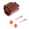 1 Set 2 Pin Sumitomo Waterproof Female Temperature Sensor Socket Automotive Wire Connector Plug For Toyota Mazda 6189-0033