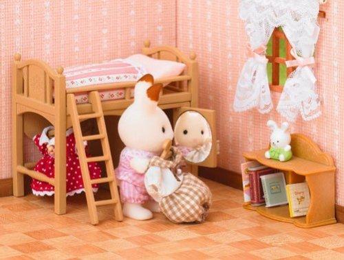 Sylvanian Families Furniture [Loft Bed] Ka-314 ST Mark Certified Toy Dollhouse for Ages 3 and Up, Sylvanian Families by Epoch