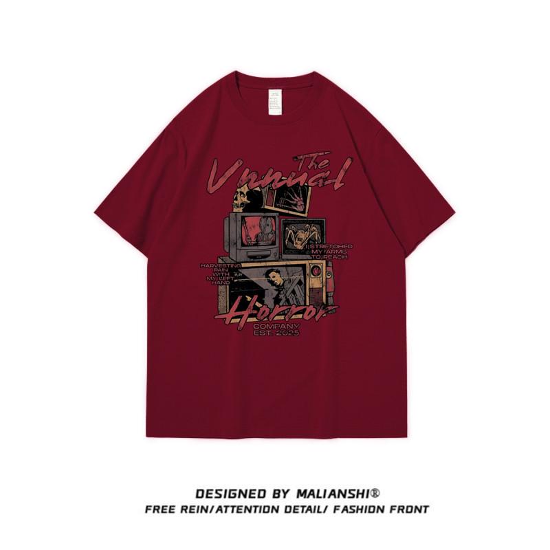 Women's Black Plus Size Short Sleeve T-shirt - Loose Summer Style, Half Sleeve, Trendy American High Street Fashion.