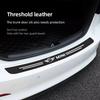 Carbon Fiber Leather Car Door Protection Strip Stickers For MINI Cooper R56 F56 R50 JCW Cabrio Aceman Countryman Clubman WORKS