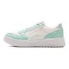 Li-Ning Baskets Blanches Classiques Mode Polyvalentes Jeunes Femmes Baskets Vert AGCV180-5