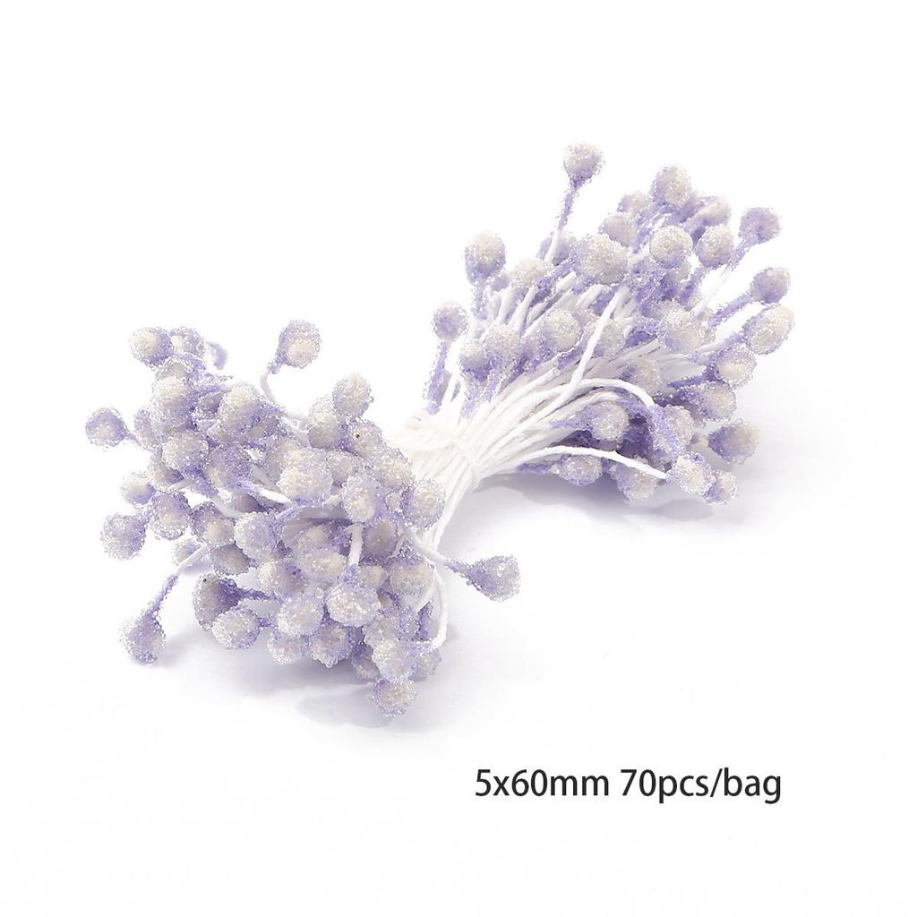 Chiffon Flower Stamens & Berry DIY Craft Accessories