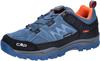 CMP Kiruna Fitgo Trekking Shoes Low WP Bluestone-orange 09NS