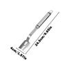 Corn Peeler Tool Stainless Steel Corn Decobbing Tool Corn Cob Stripping Tool Long Handle Corn Remover Tool Corn Shucker Tool For