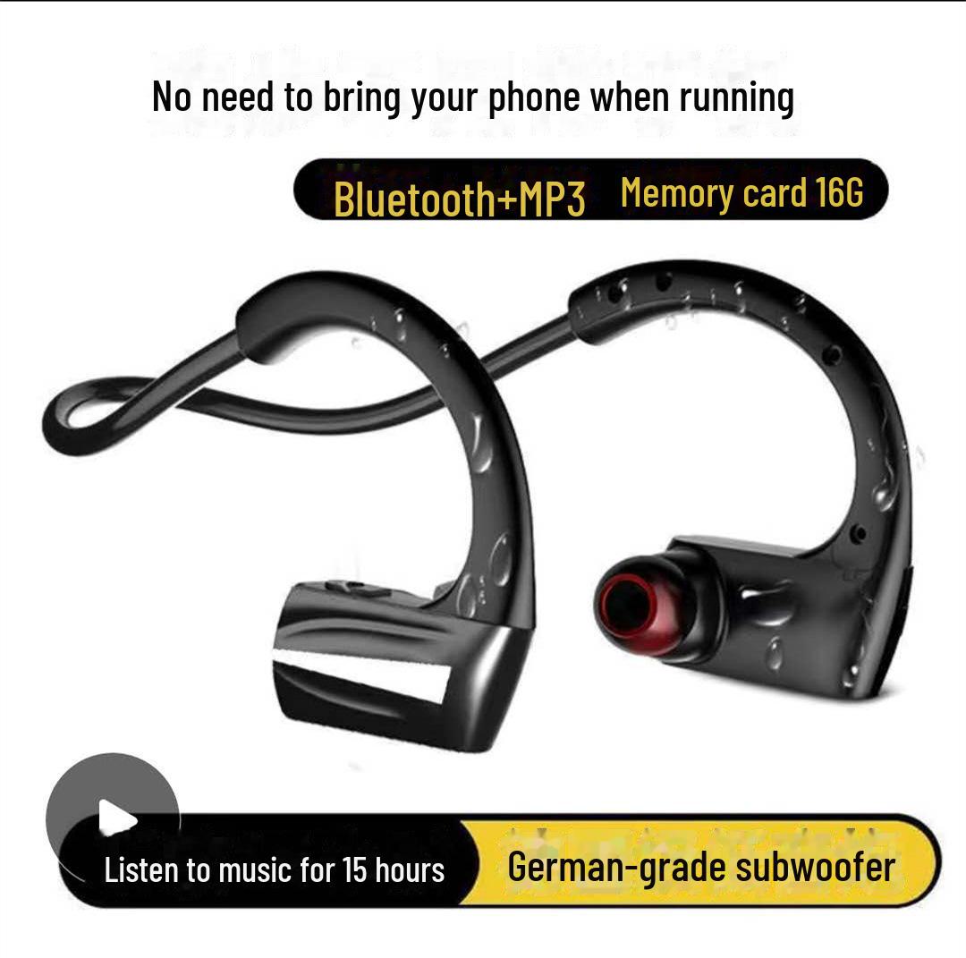 

Беспроводные спортивные Bluetooth-наушники P10 с заушным креплением и выдвижным кабелем