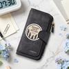 Music Themed Women Wallet Multi Card Holder Purse 