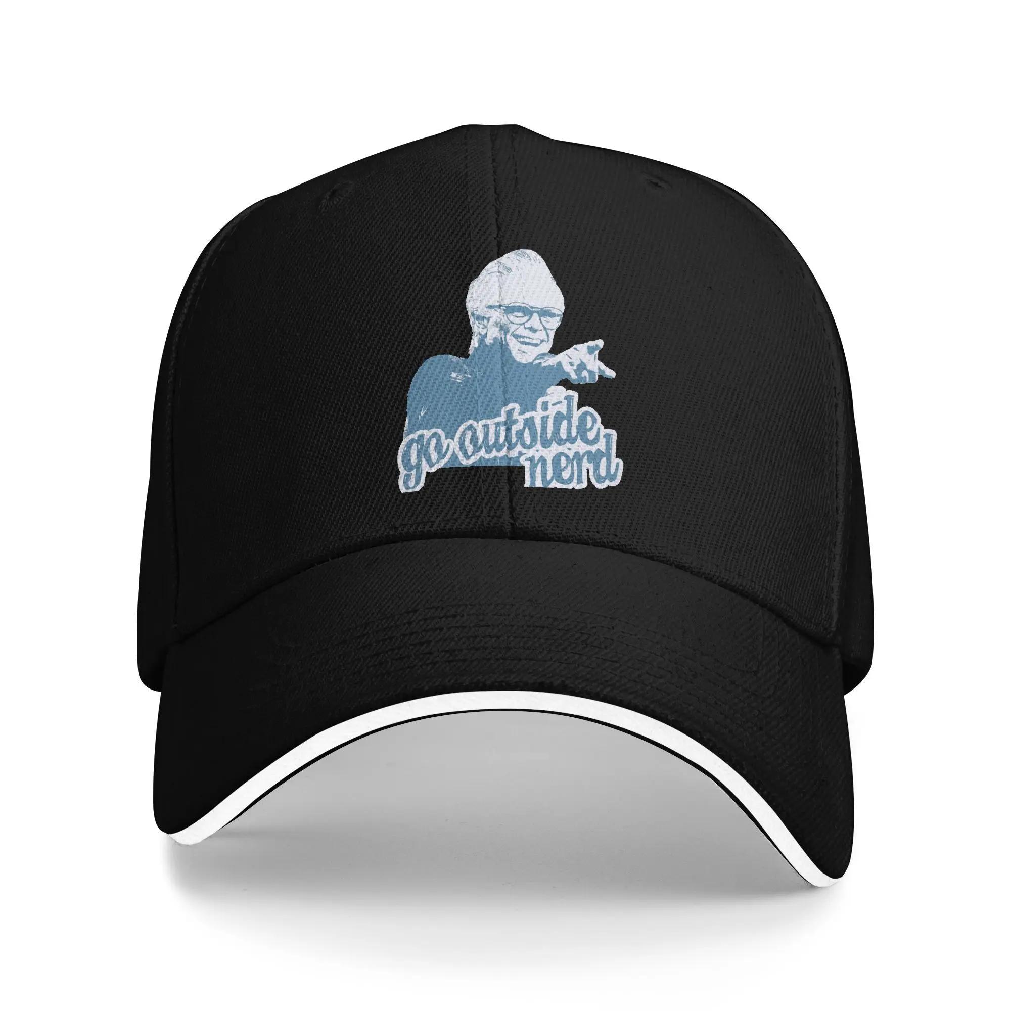 

Go Outside Nerd Sun Baseball Cap Summer Stylish Trucker Hat For Unisex Men Outdoor Sport Snapback Cap One Size