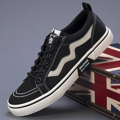 Primavera novos sapatos vulcanizados masculinos moda vermelho lona sapatos casuais masculinos antiderrapante respirável sapatos planos zapatillas hombre