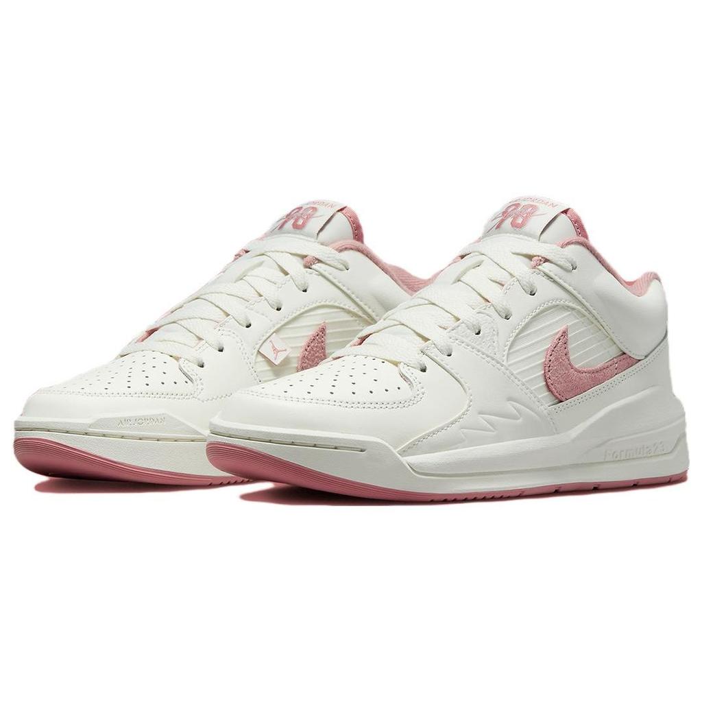 Air Jordan  Jordan Stadium 90 Red Stardust Women Sneakers Cream Sail Wolf-Grey FB2269-106