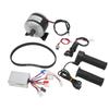 24V 250W Elektromotor-Kit Synchron-Getriebemotor mit Bürstenregler Ladegerät Schloss für Elektroroller Fahrräder